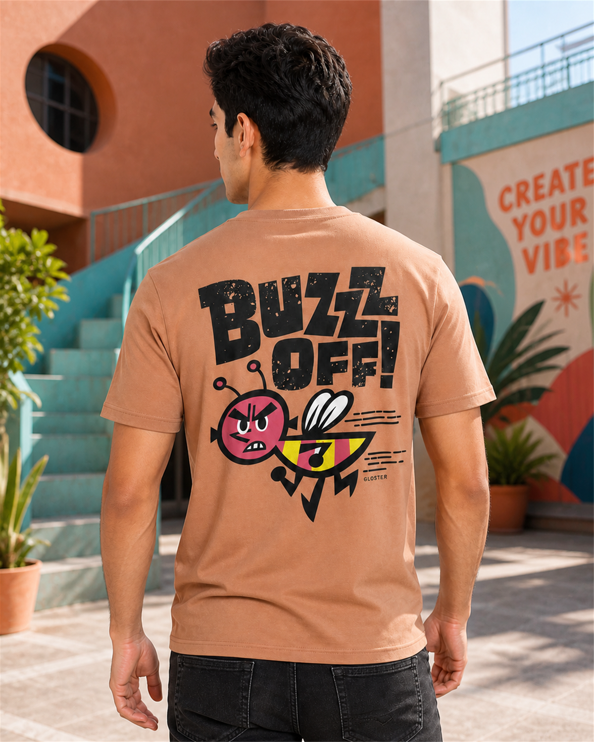Killer RNS FTBK Print T-Shirt for Men