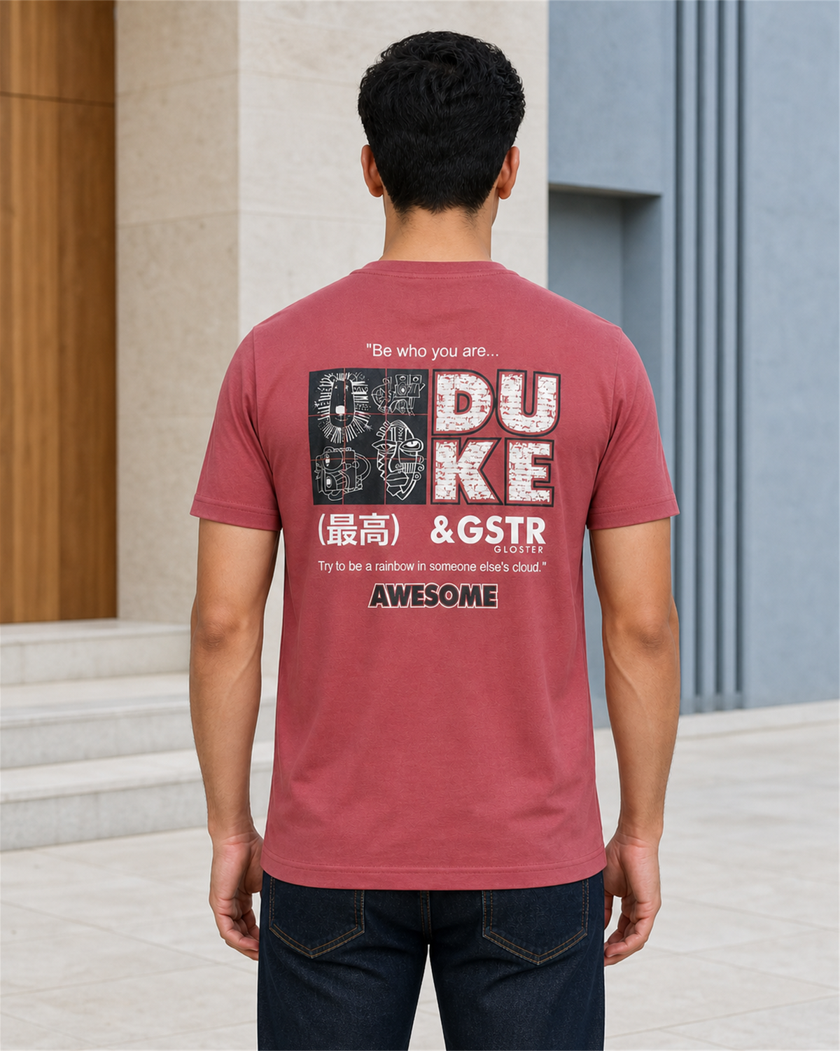 Killer RNS FTBK Print T-Shirt for Men