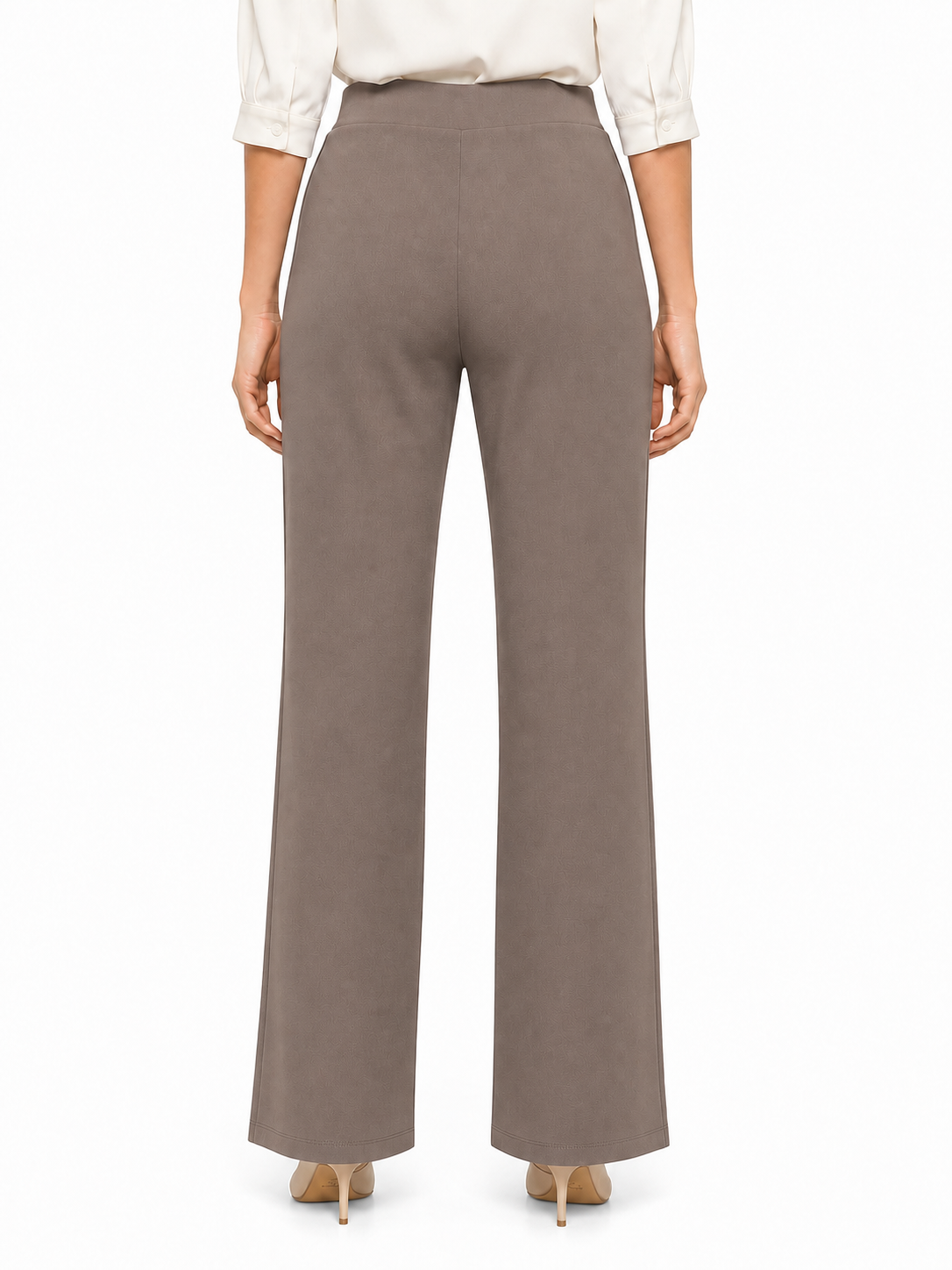 Women's Office Pants High Waist Wide Leg Trousers