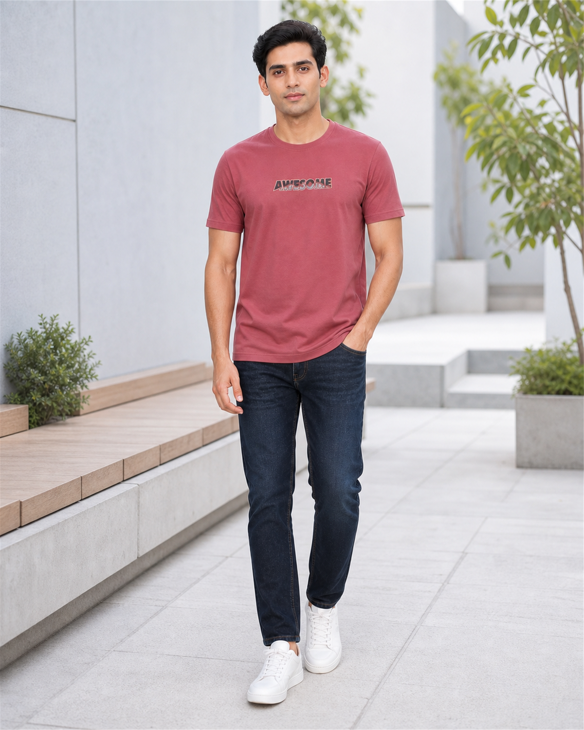 Killer RNS FTBK Print T-Shirt for Men