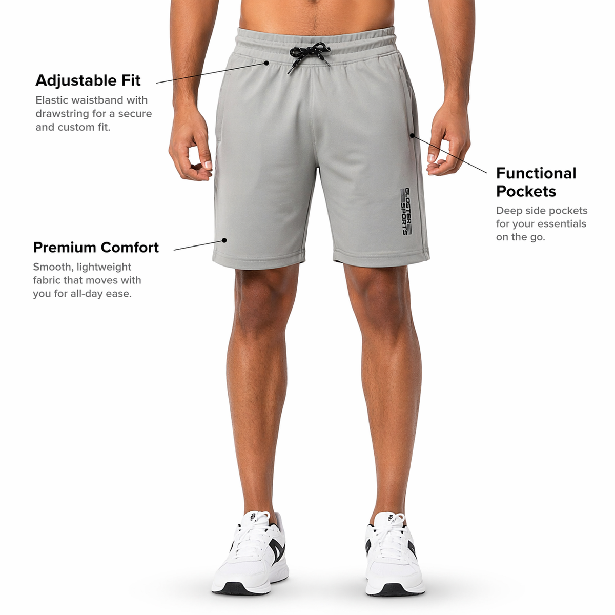 Man's Athletic Bermuda
