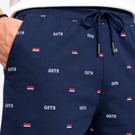 Man's Active Printed Bermuda