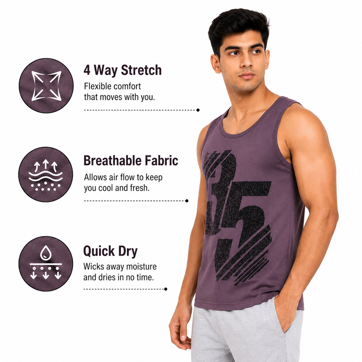 Killer Tencel RNBS Vest