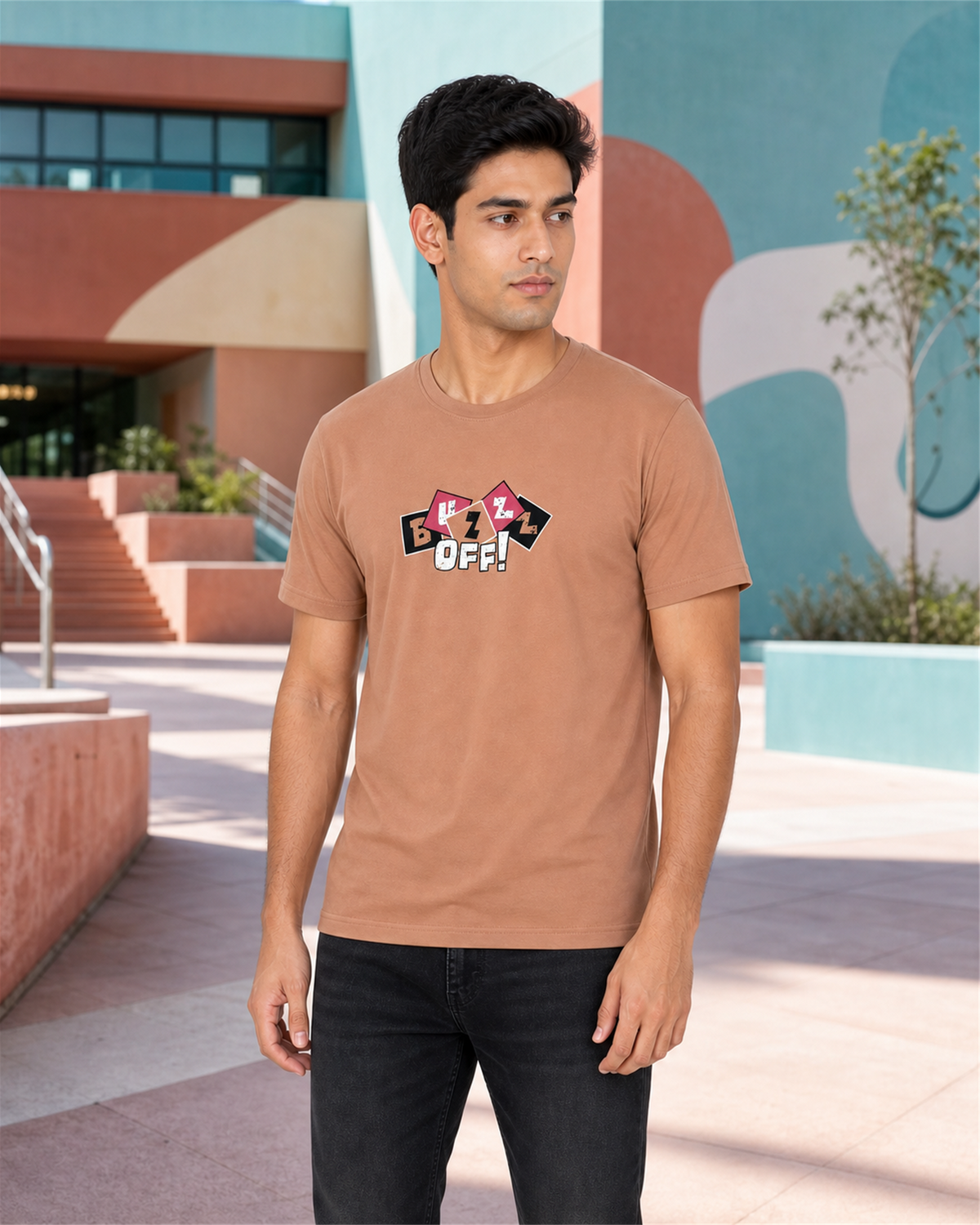 Killer RNS FTBK Print T-Shirt for Men