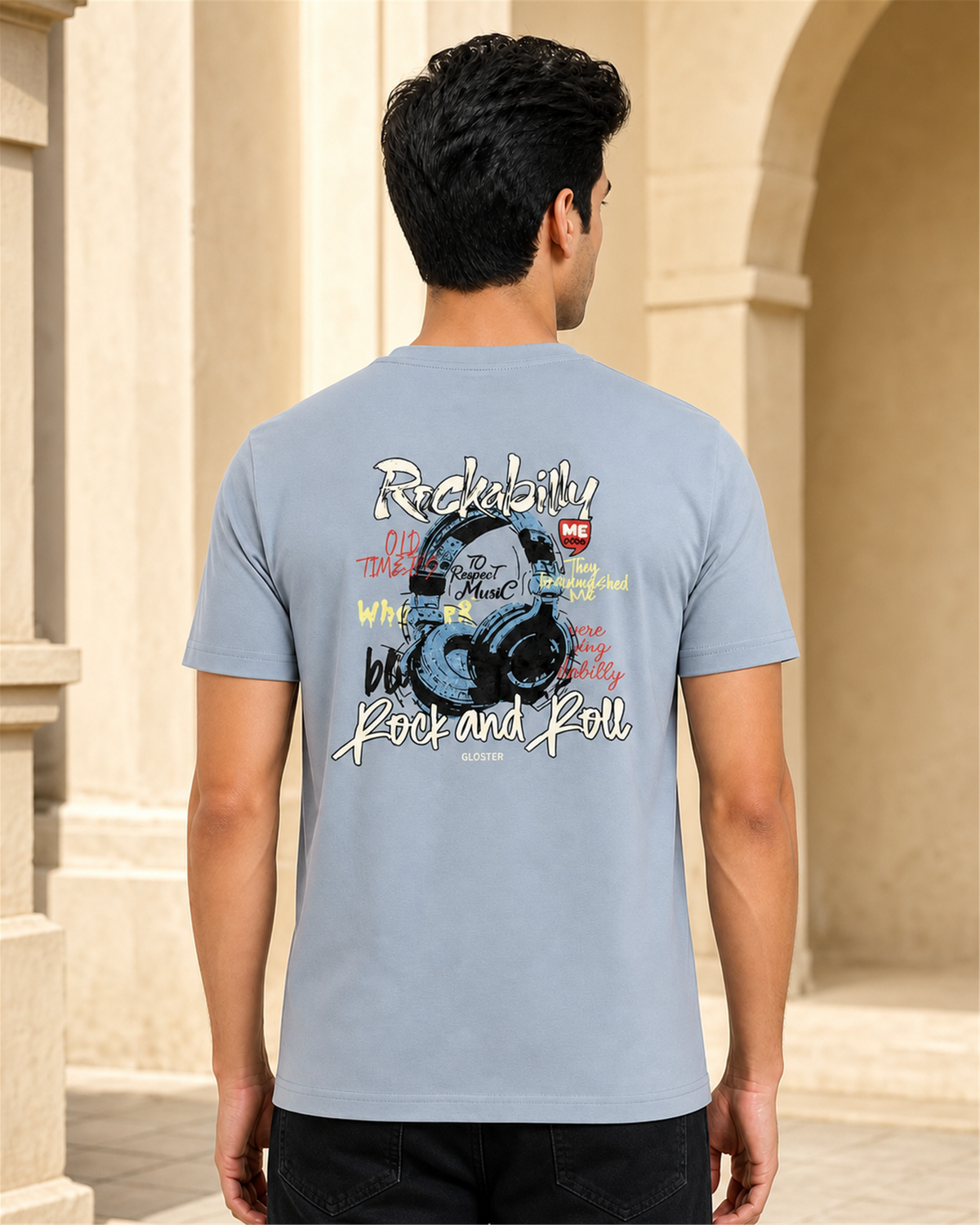 Killer RNS FTBK Print T-Shirt for Men