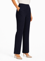 Women's Office Pants High Waist Wide Leg Trousers