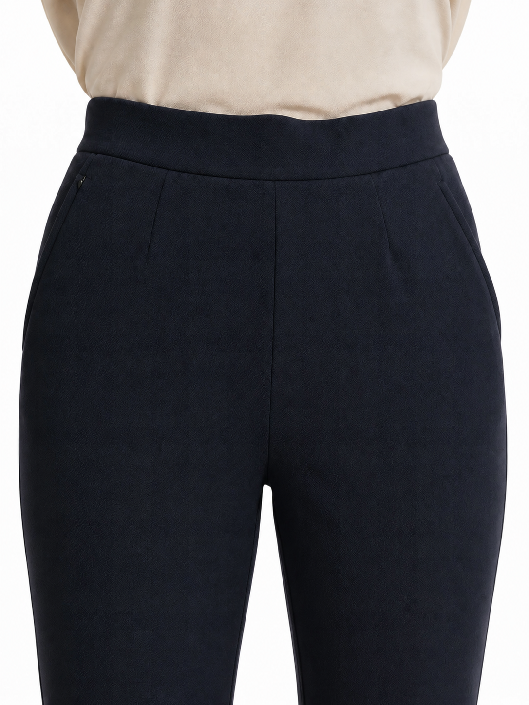 Women's Office Pants High Waist Wide Leg Trousers