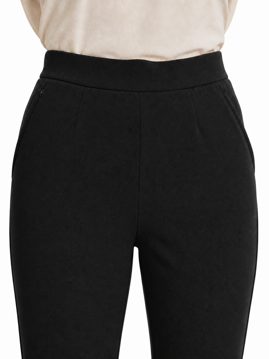 Women's Office Pants High Waist Wide Leg Trousers