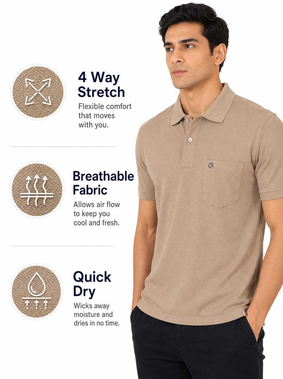 Classic Polo Pocket T-Shirt