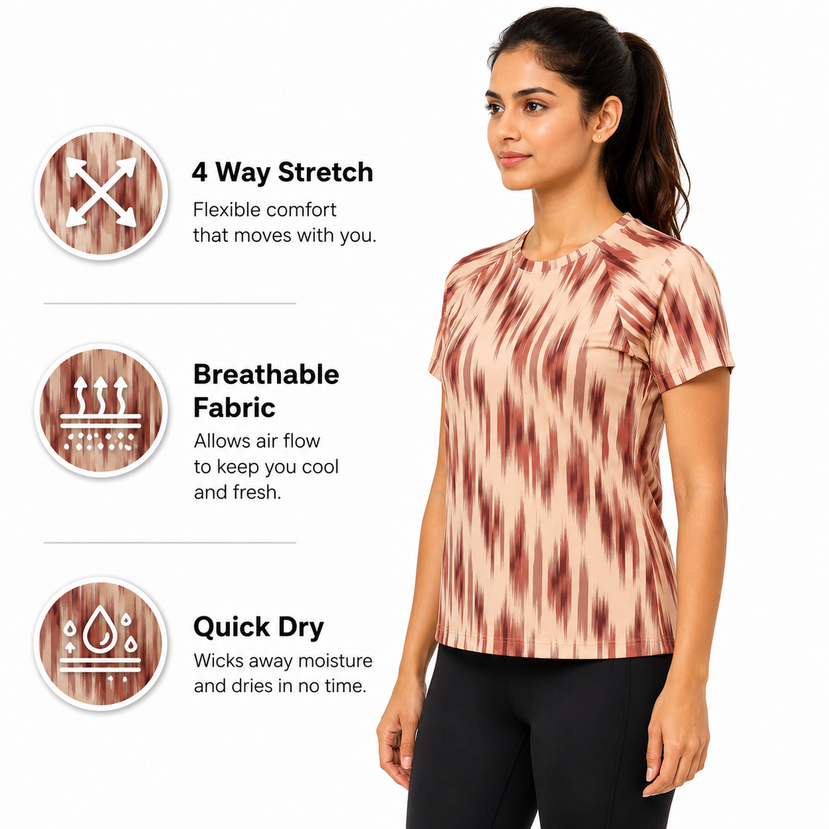 Women Digital RNS T-Shirt