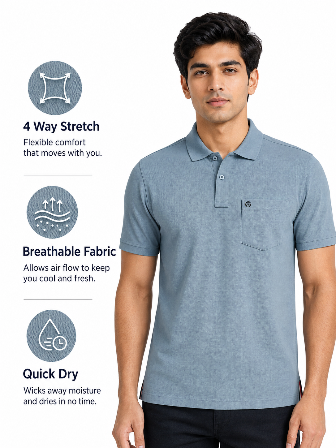 Classic Polo Pocket T-Shirt