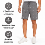 Man's Active Printed Bermuda