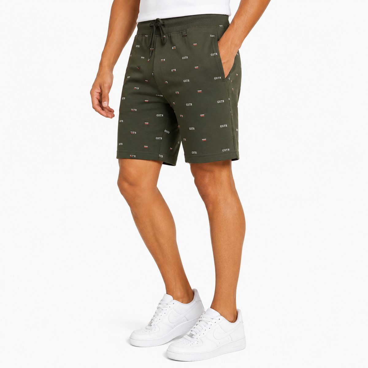 Man's Active Printed Bermuda