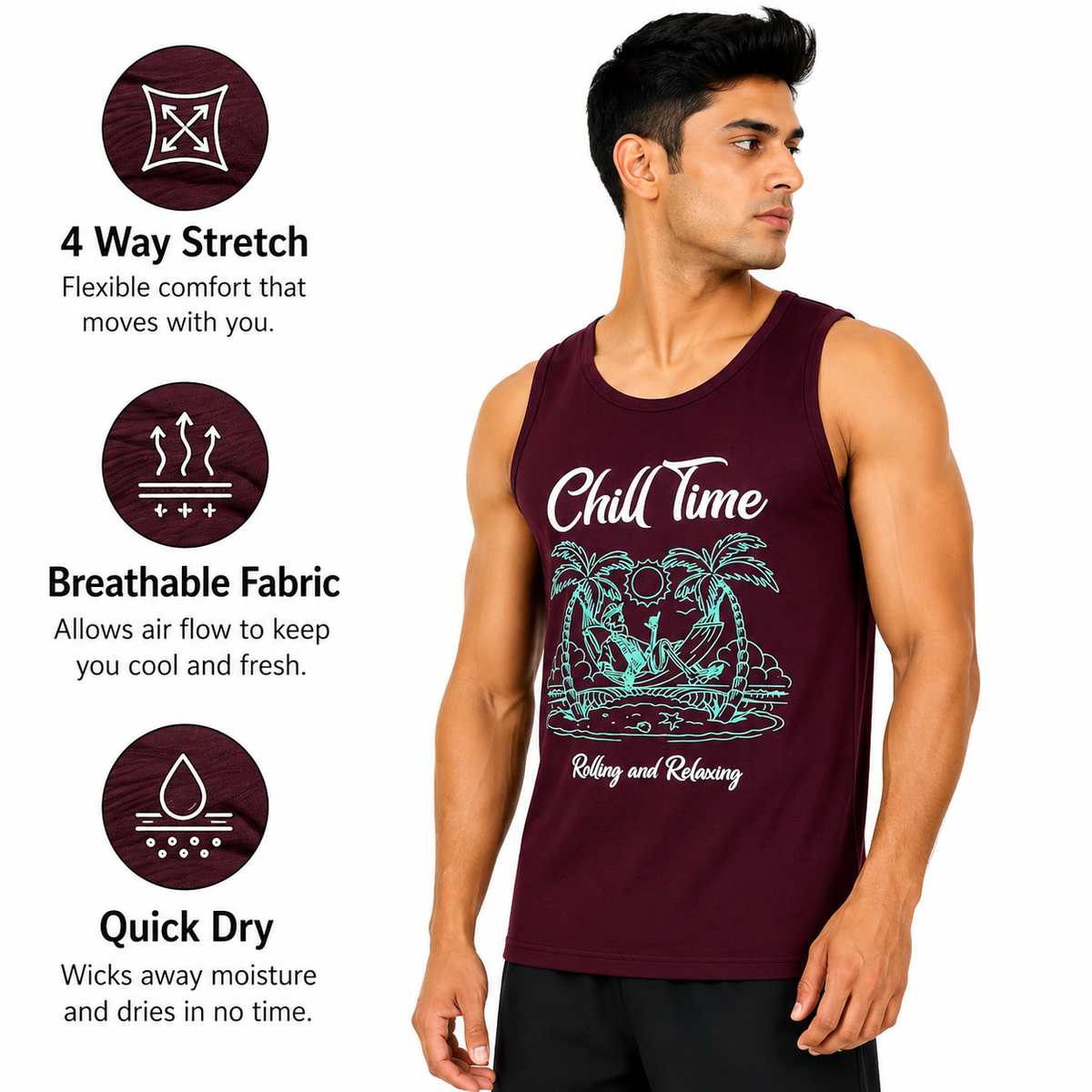 Killer Tencel RNBS Vest