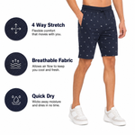 Man's Active Printed Bermuda