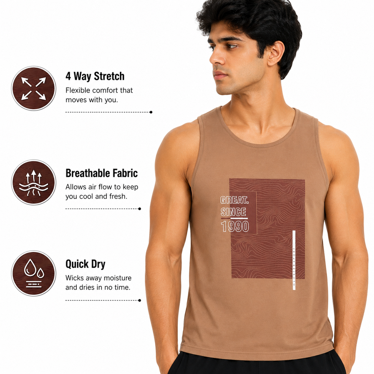 Killer Tencel RNBS Vest