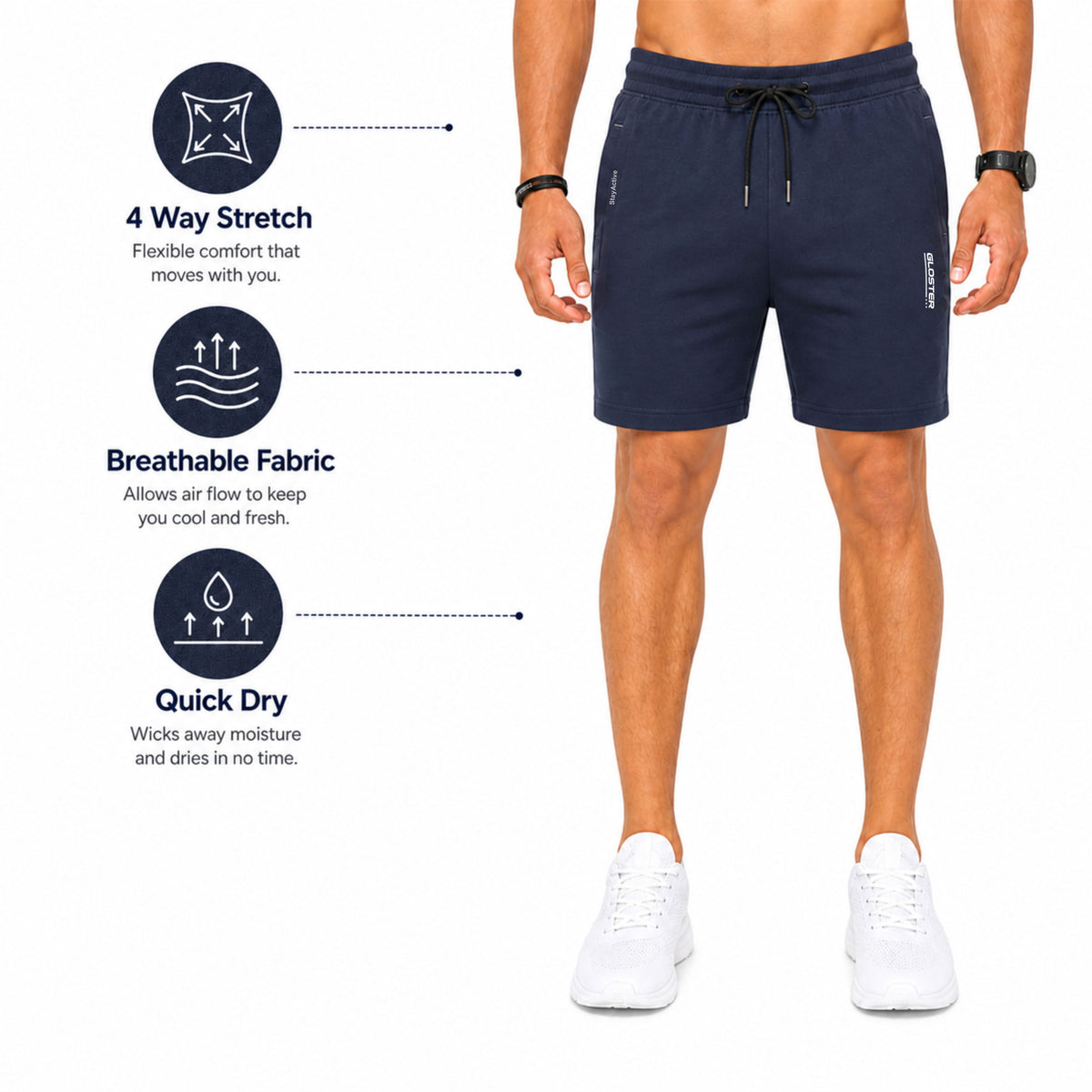 Men's Active Bermuda