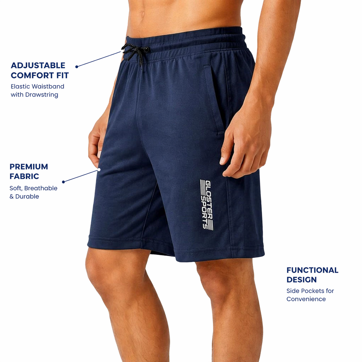 Man's Athletic Bermuda