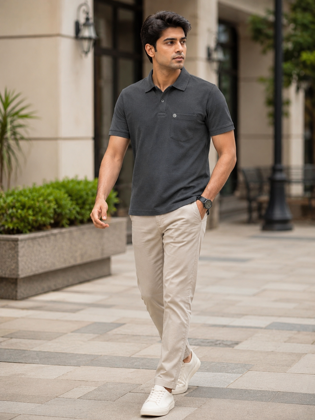 Classic Polo Pocket T-Shirt