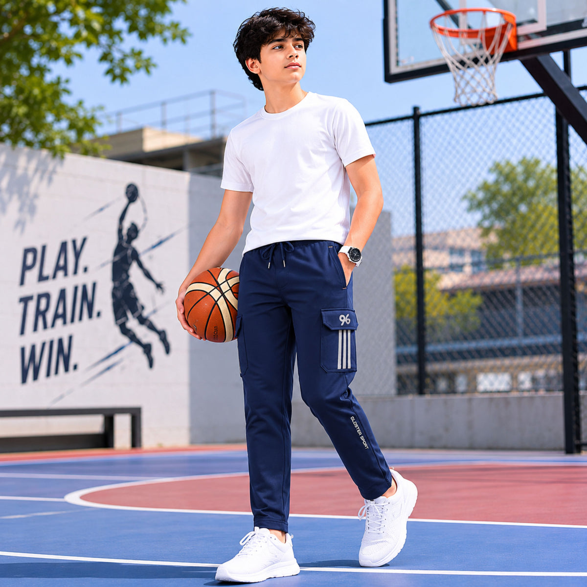 Teens Armani Cargo Lower